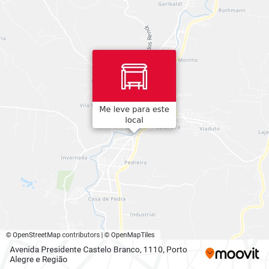Avenida Presidente Castelo Branco, 1110 mapa