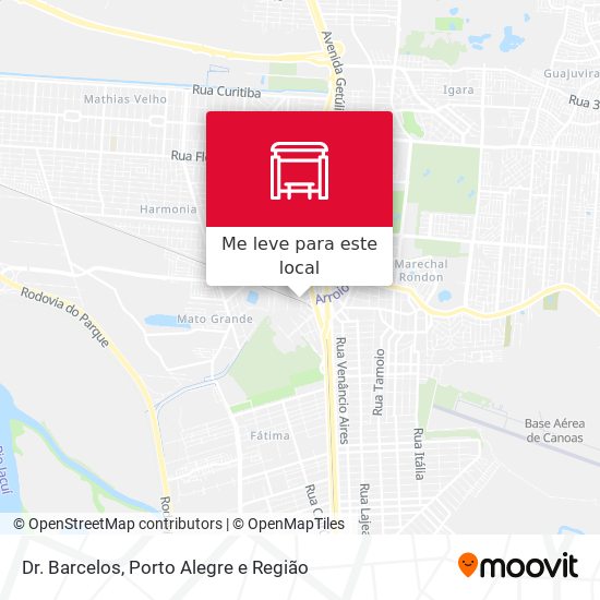 Dr. Barcelos mapa