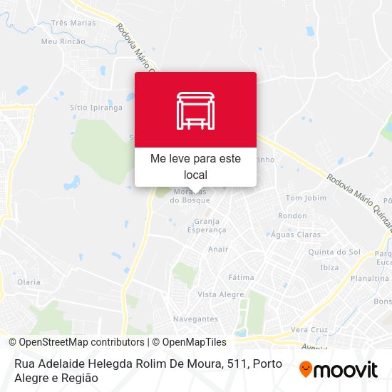 Rua Adelaide Helegda Rolim De Moura, 511 mapa