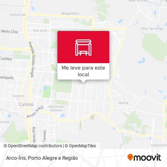 Arco-Íris mapa