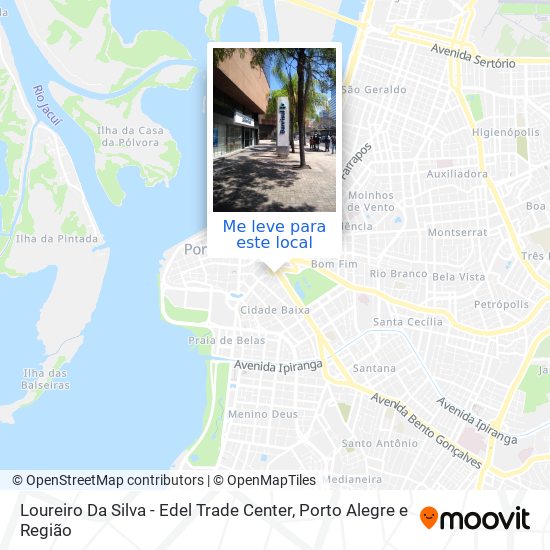 Loureiro Da Silva - Edel Trade Center mapa