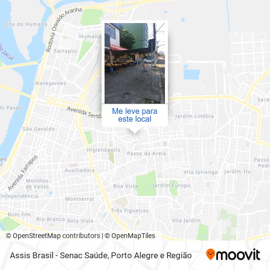 Como chegar até Assis Brasil - Fiergs em Porto Alegre de Ônibus ou Metrô?