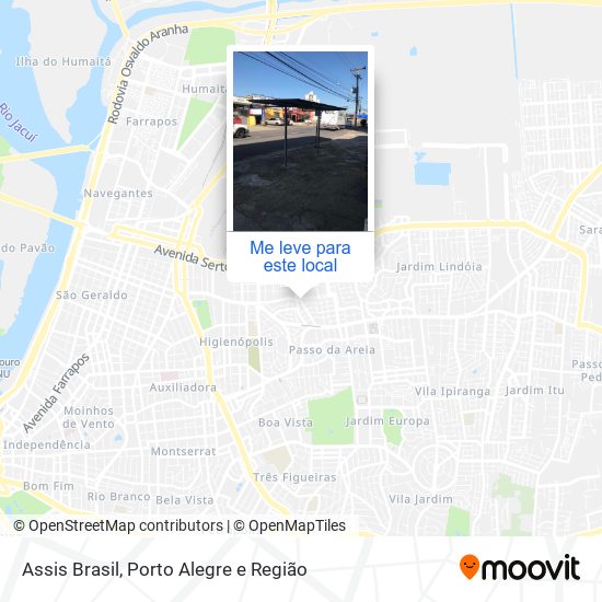 Como chegar até Assis Brasil - Fiergs em Porto Alegre de Ônibus ou Metrô?