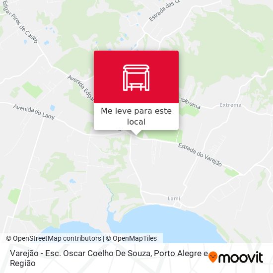 Varejão - Esc. Oscar Coelho De Souza mapa