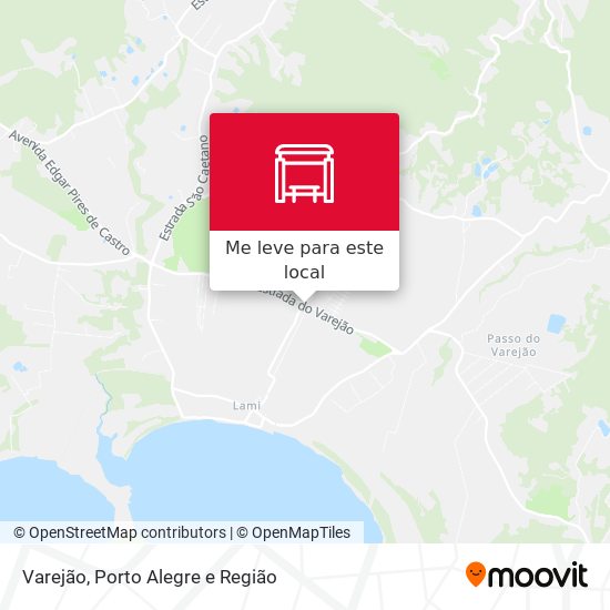 Varejão mapa