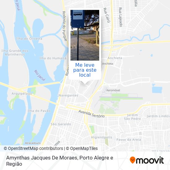 Amynthas Jacques De Moraes mapa