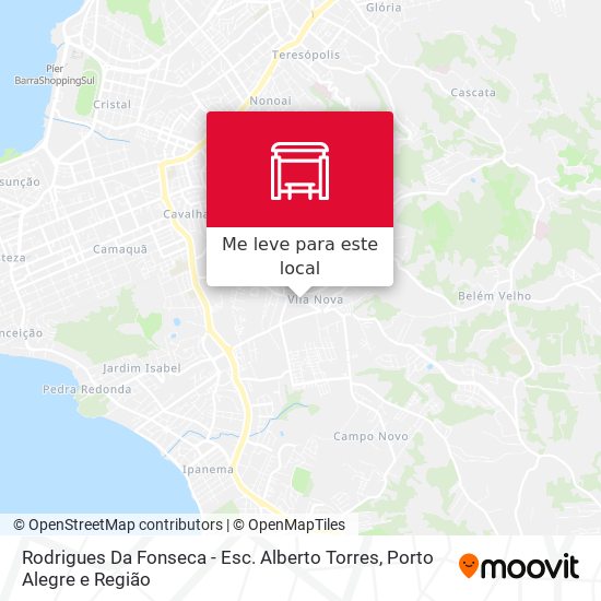 Rodrigues Da Fonseca - Esc. Alberto Torres mapa