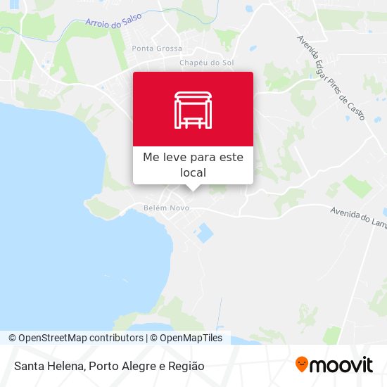Santa Helena mapa