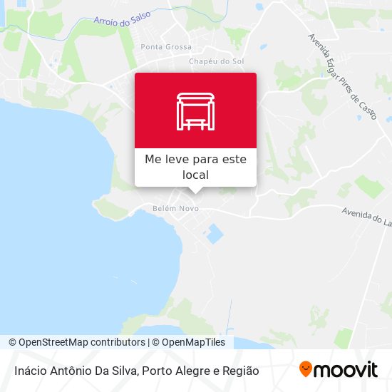 Inácio Antônio Da Silva mapa