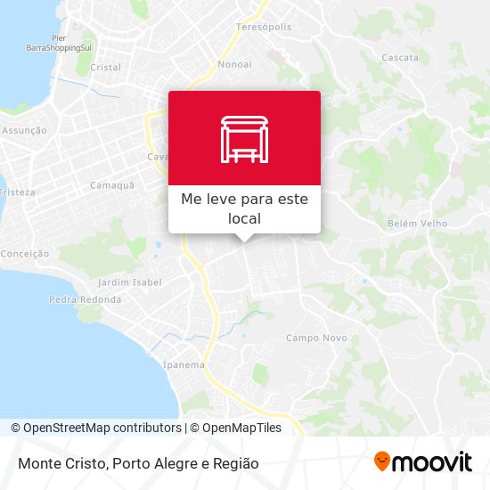 Monte Cristo mapa