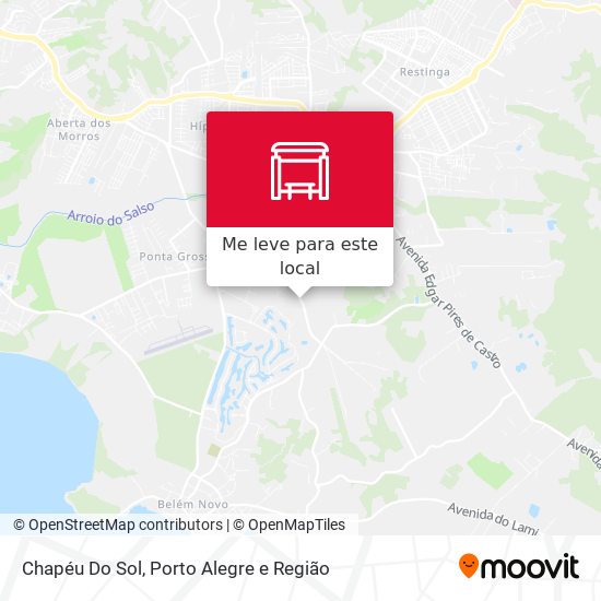 Chapéu Do Sol mapa