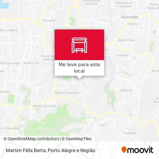Martim Félix Berta mapa