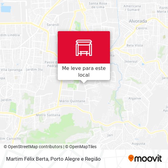 Martim Félix Berta mapa