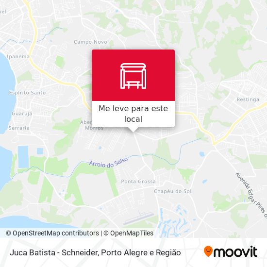 Juca Batista - Schneider mapa