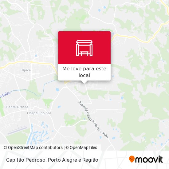 Capitão Pedroso mapa