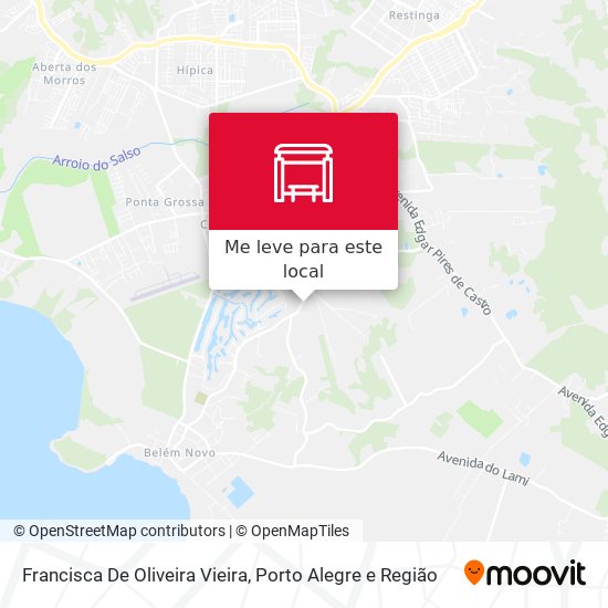 Francisca De Oliveira Vieira mapa
