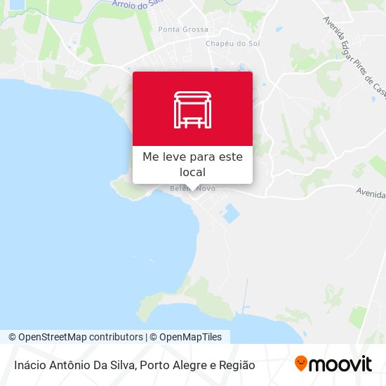 Inácio Antônio Da Silva mapa