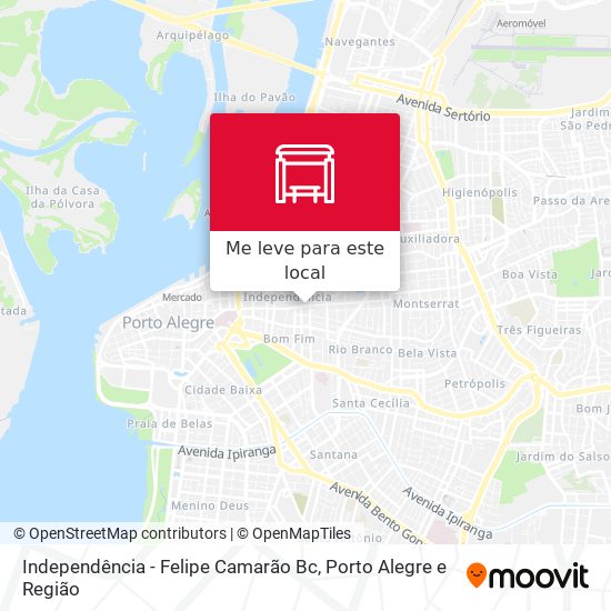 Independência - Felipe Camarão Bc mapa