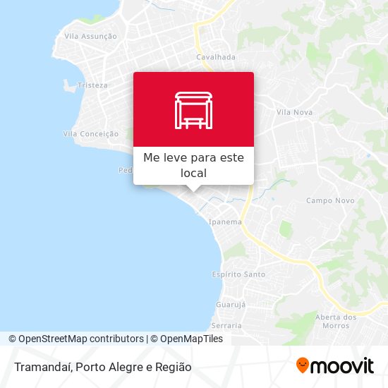 Tramandaí mapa