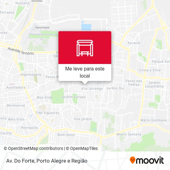 Av. Do Forte mapa
