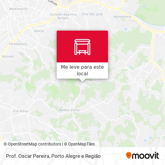 Prof. Oscar Pereira mapa