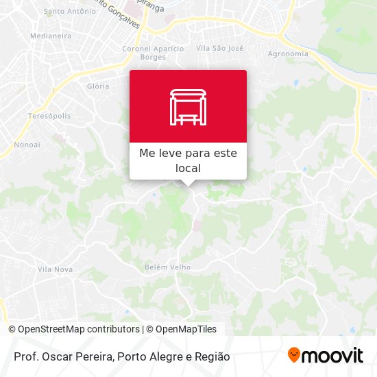 Prof. Oscar Pereira mapa