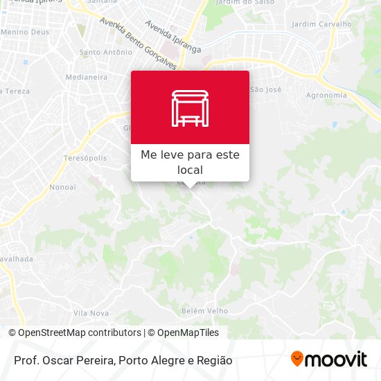 Prof. Oscar Pereira mapa