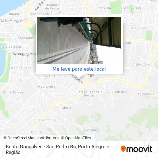 Bento Gonçalves - São Pedro Bc mapa