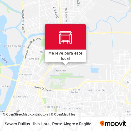 Severo Dullius - Ibis Hotel mapa