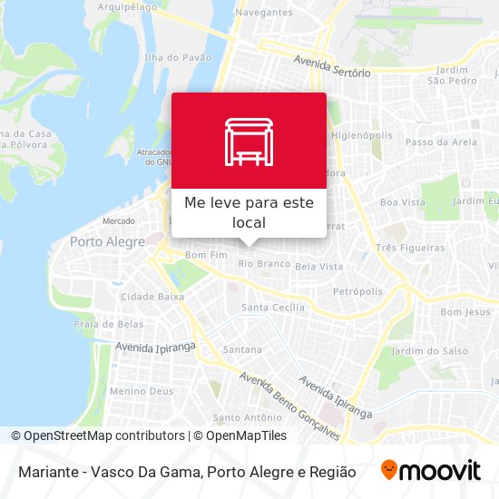 Mariante - Vasco Da Gama mapa