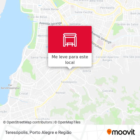 Teresópolis mapa