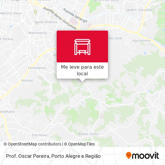 Prof. Oscar Pereira mapa
