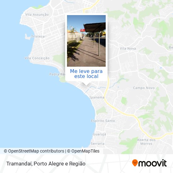 Tramandaí mapa