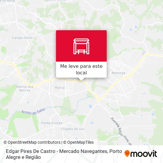 Edgar Pires De Castro - Mercado Navegantes mapa