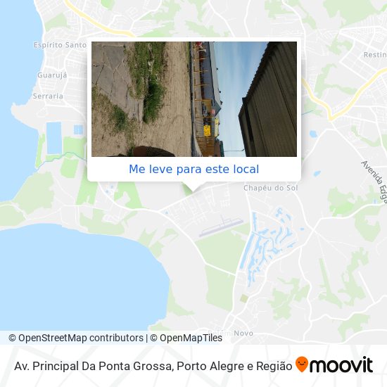 Av. Principal Da Ponta Grossa mapa