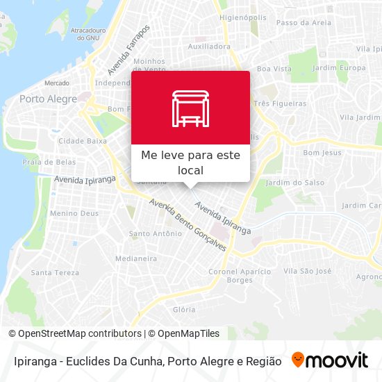 Ipiranga - Euclides Da Cunha mapa
