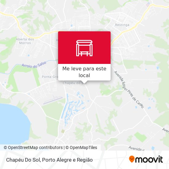 Chapéu Do Sol mapa