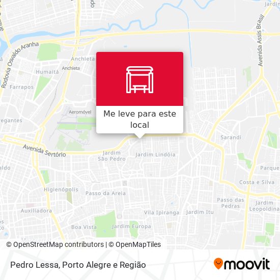 Pedro Lessa mapa