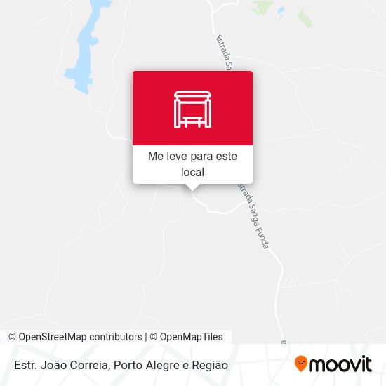 Estr. João Correia mapa