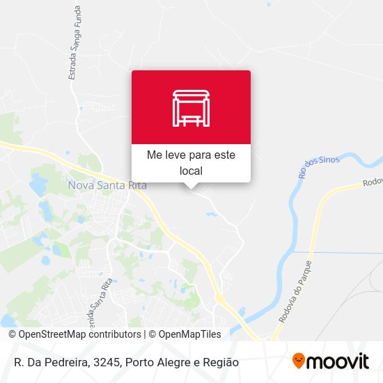 R. Da Pedreira, 3245 mapa