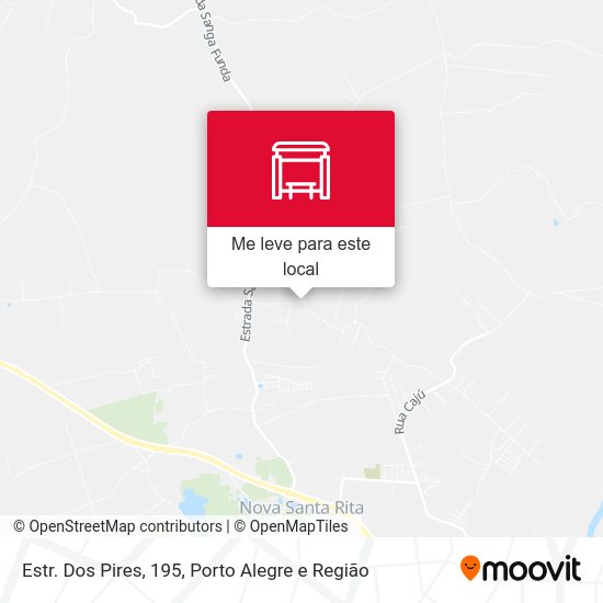 Estr. Dos Pires, 195 mapa
