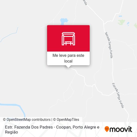 Estr. Fazenda Dos Padres - Coopan mapa