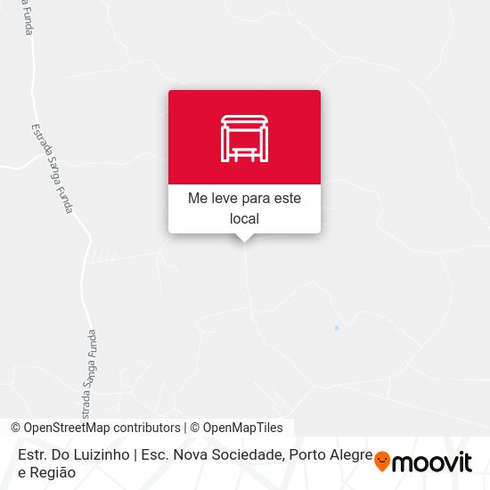Estr. Do Luizinho | Esc. Nova Sociedade mapa