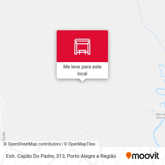 Estr. Capão Do Padre, 313 mapa