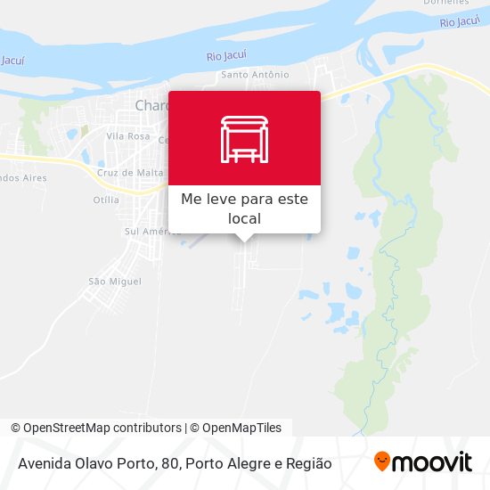 Avenida Olavo Porto, 80 mapa