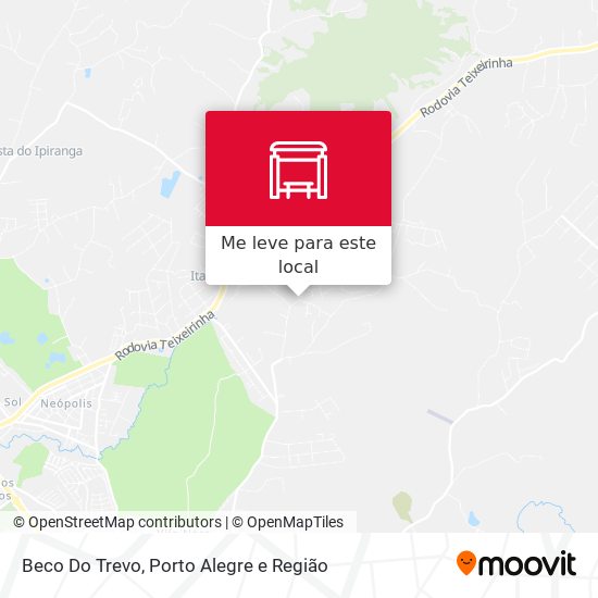 Beco Do Trevo mapa
