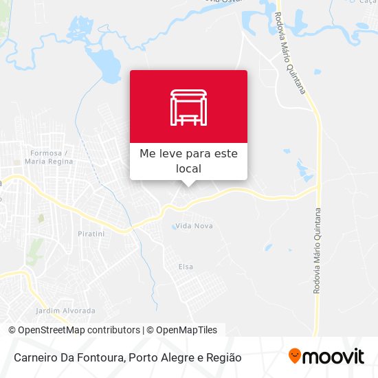 Carneiro Da Fontoura mapa