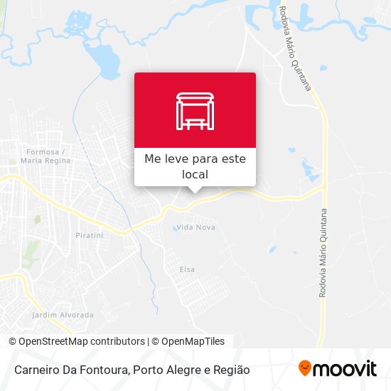 Carneiro Da Fontoura mapa