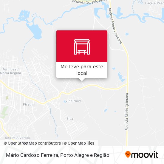 Mário Cardoso Ferreira mapa