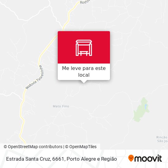 Estrada Santa Cruz, 6661 mapa
